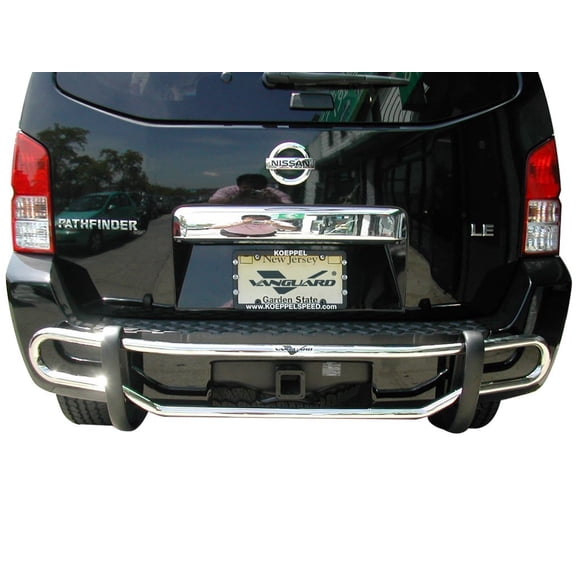 VGRBG-0938SS Stainless Steel Double Tube Style Rear Bumper Guard