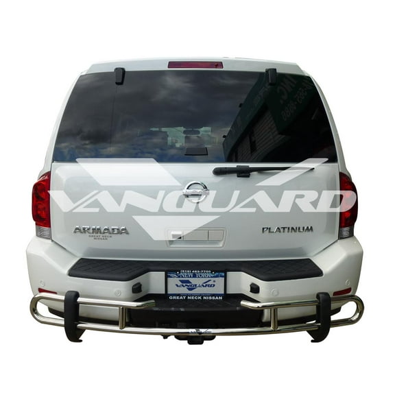 VGRBG-1016SS Stainless Steel Double Tube Style Rear Bumper Guard