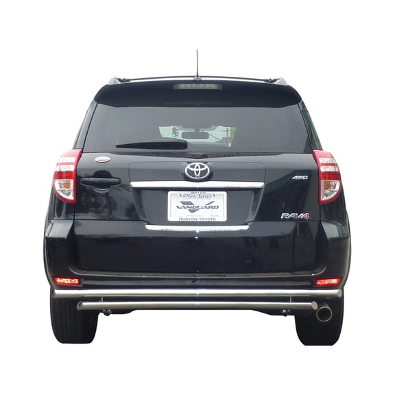 VGRBG-1018-0837SS Stainless Steel Double Layer Style Rear Bumper Guard