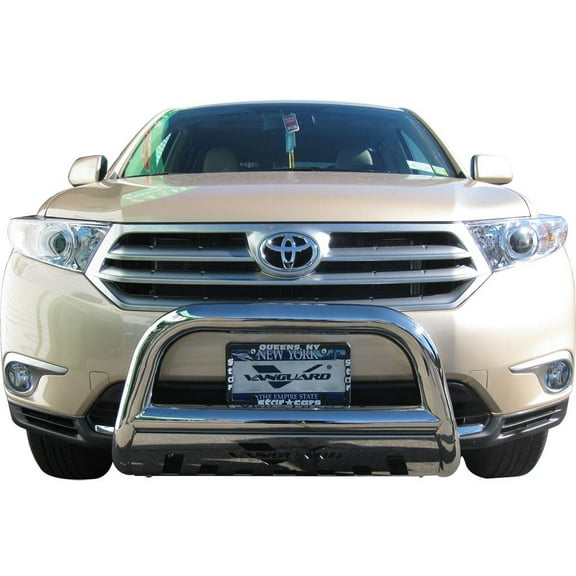 VGUBG-0883-1387SS 2.5 inch Stainless Steel Bull Bar with Skid Plate