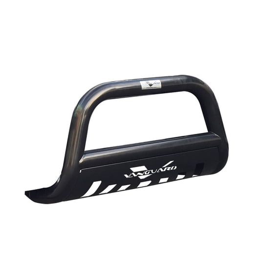 VGUBG-1073-0884BK 2.5 inch Black Bull Bar with Skid Plate