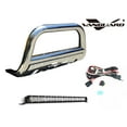 thumbnail image 1 of VGUBG-1212-1331SS-20LED  3 inch Stainless Steel Bull Bar with Skid Plate and 20 inch Light Bar, 1 of 1