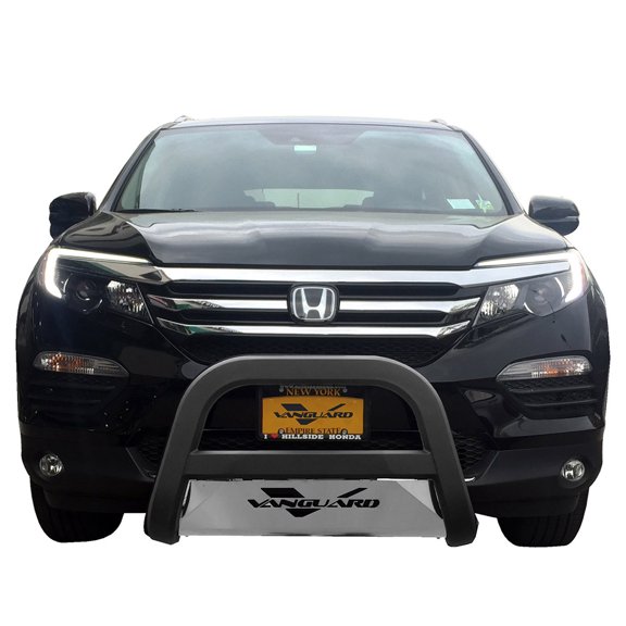 VGUBG-1764-1171BK 2.5 inch Black Optimus Series Bull Bar with Skid Plate