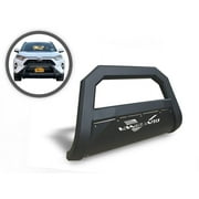 Vanguard Black Powdercoat Optimus Wide Bull Bar | Compatible with 15-22 Ford Transit-150 / 15-22 Ford Transit-250 / 15-22 Ford Transit-350 / 15-22 Ford Transit-350 HD