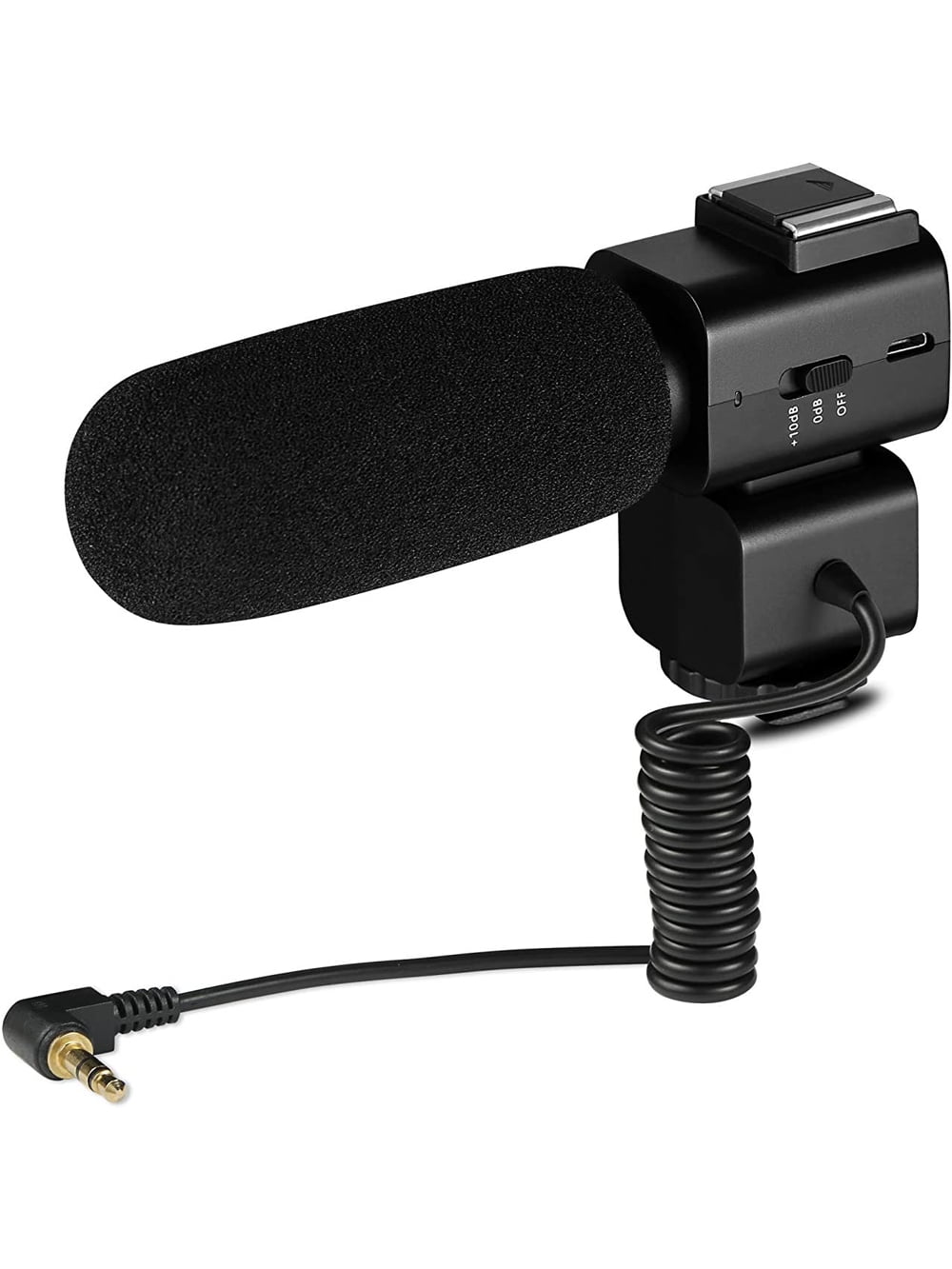 Mono Cardioid Back Electret Condenser Shotgun Microphone