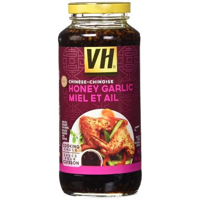 VH Honey Garlic Cooking Sauce, 341ml/11.5oz/jar, (Imported from Canada