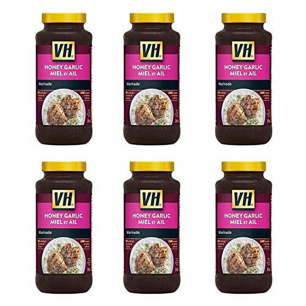 VH Honey Garlic Marinade Cooking Sauce, 341mL/11.5oz, 6 Jars {Imported from Canada}