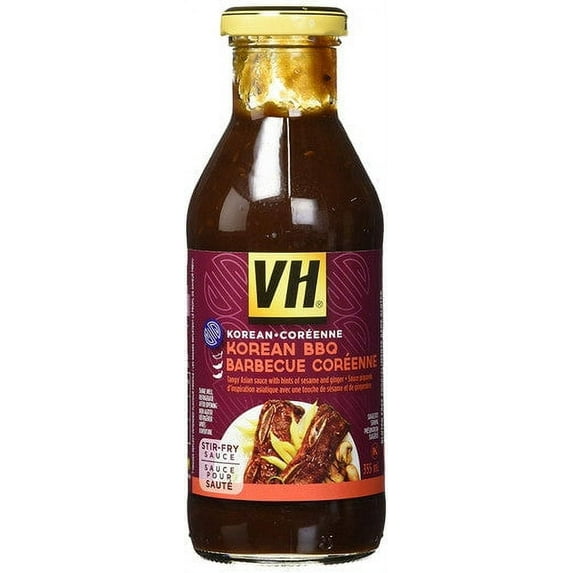 VH Korean BBQ Stir Fry Sauce, 355ml/12oz., Jar {Imported from Canada}