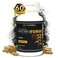 thumbnail image 1 of VH Nutrition Androforge Testosterone Booster for Men 1500mg - Maximum Strength Muscle Growth, Support Hormone Balance - 60 Capsules, 1 of 7
