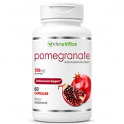 VH Nutrition Pomegranate Cardiovascular Support Punica Granatum Extract 60 Capsules