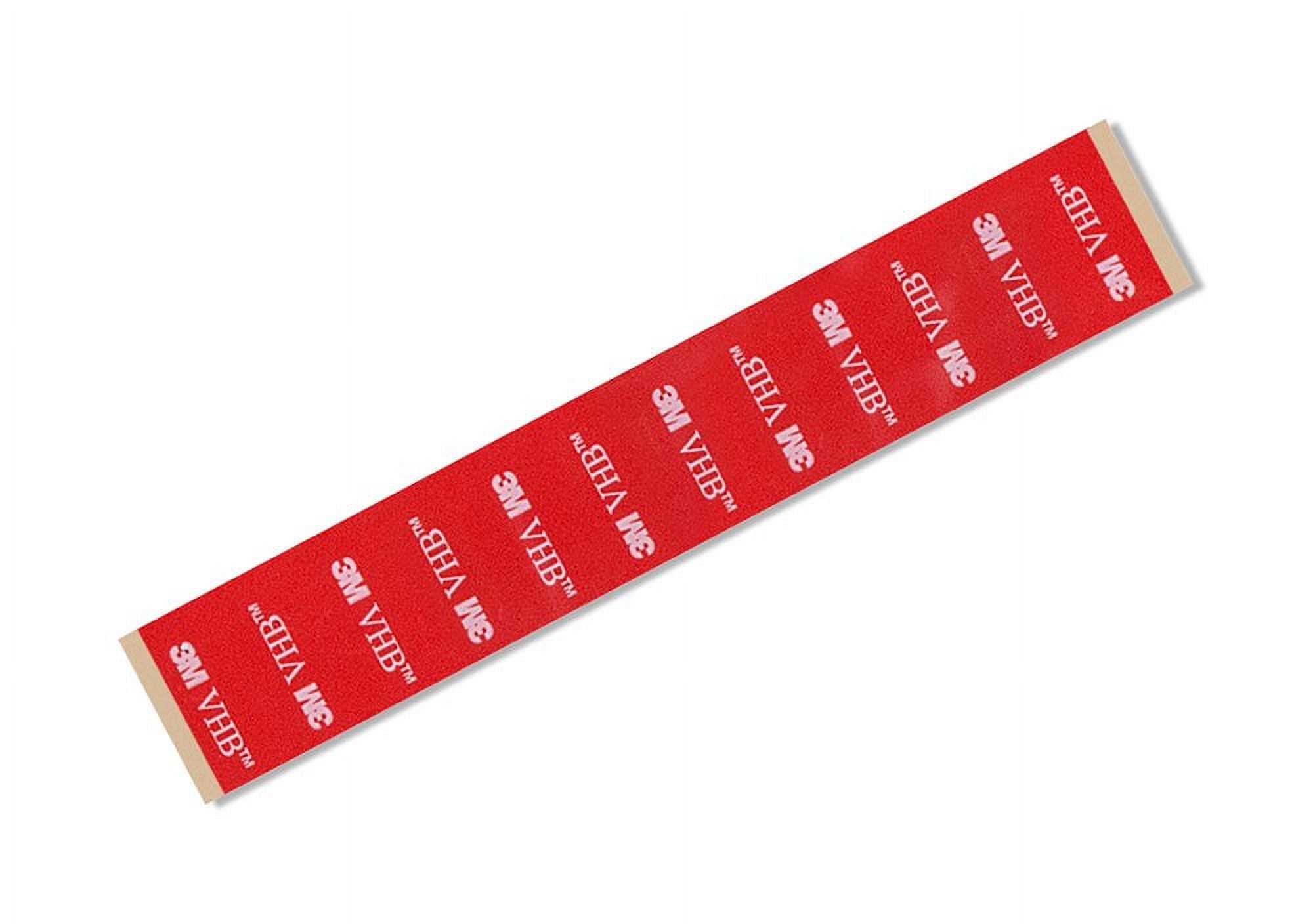 VHB Tape 5962 Permanent ing Tape Strip [Pack Of 10] 7 In. X 1.25 In