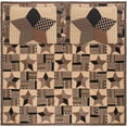 thumbnail image 1 of VHC Brand Bingham Star Queen Quilt Set 51743, 1 of 2