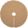 thumbnail image 1 of VHC Brand Festive Natural Burlap Tree Skirt 32256, 1 of 4