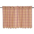 thumbnail image 1 of VHC Brands 26176 Elaine Rouge Scalloped Tier&amp;#44; Set Of 2 - 36 x 36 in., 1 of 2