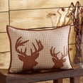 thumbnail image 1 of Tallmadge Deer Filled Pillow 14x18, 1 of 3