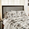 thumbnail image 1 of VHC Brands Annie Portabella Floral Ruffled King Pillow Case (w/ 8" Ruffle)- Set of 2, Vintage Farmhouse, 1 of 5