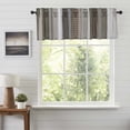 thumbnail image 1 of VHC Brands Ashmont Farmhouse Patchwork Kitchen, Living Room Curtain Topper Valance 19x72, 1 of 8