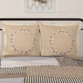 thumbnail image 1 of VHC Brands Ashmont Pillow Sham Cover Soft Cotton Farmhouse Accent for Couch, 1 of 4