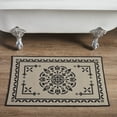 thumbnail image 1 of VHC Brands Bathroom Bath Mat, Polyester Floor Rug for Shower, Digital Print, Custom House Collection, Rectangle 20x30, Natural, 1 of 3