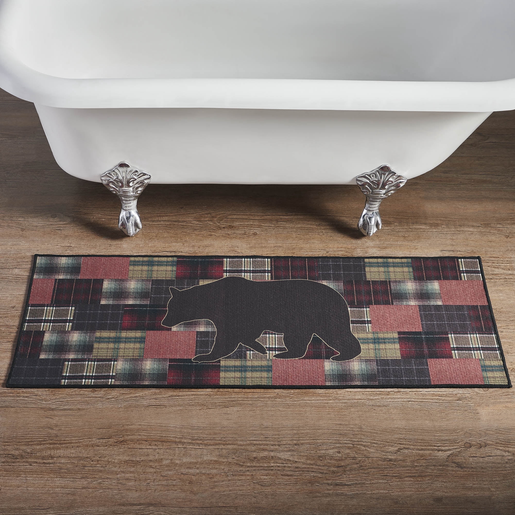 VHC Brands Wyatt Bear Bathmat