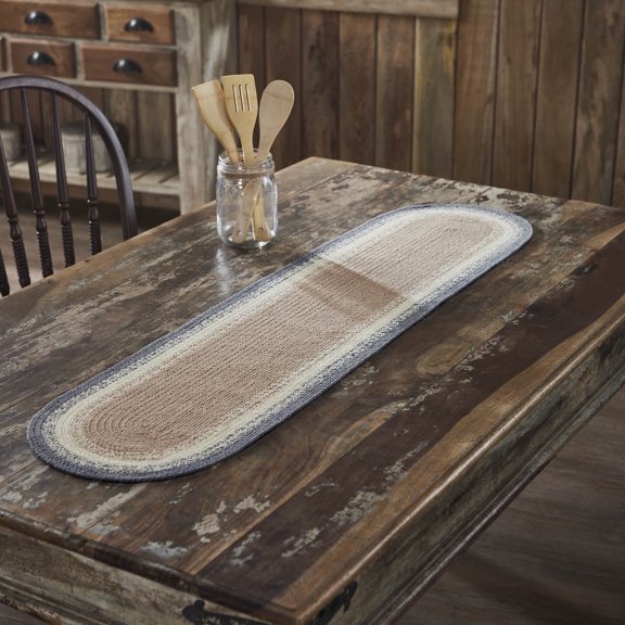 VHC Brands Finders Keepers Oval Runner 12x48