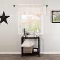 thumbnail image 1 of VHC Brands Burlap Antique White Farmhouse Primitive Curtains Valance 16x72, 1 of 6
