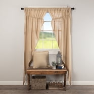 VHC BRANDS Dorset Floral 72 In. L X 16. W Cotton Valance In Creme Navy Royal Blue 81258