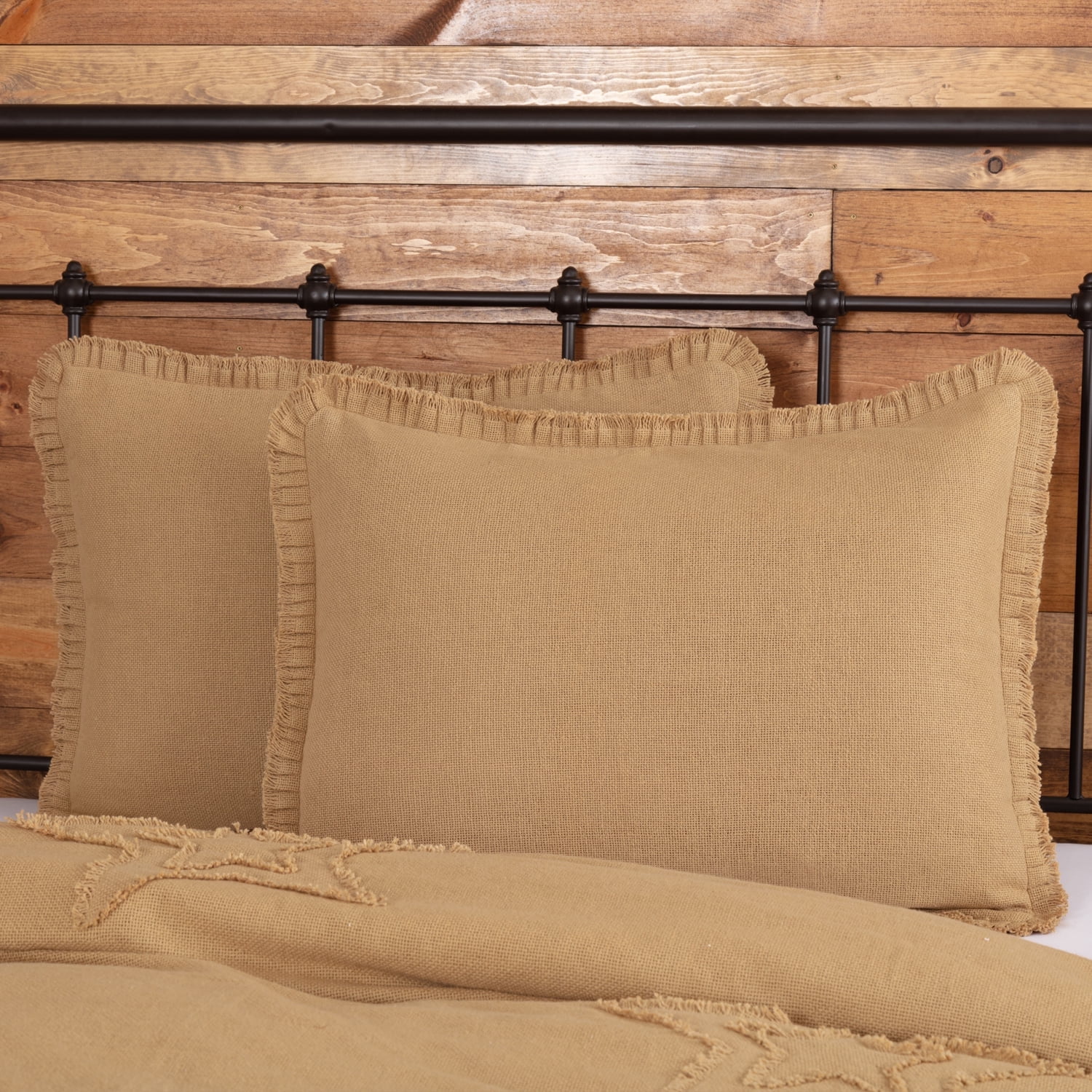 VHC Brands Burlap Sham
