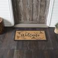thumbnail image 1 of VHC Brands Buzzy Bees Coir Welcome Rug Rect 17x36, 1 of 5