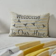 thumbnail image 1 of VHC Brands Buzzy Bees Spring Accent Pillow for Sofa Couch Living Room Chair - Blessed Bee Yourself Honey Hive Kind, 1 of 3