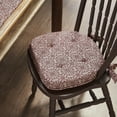 thumbnail image 1 of VHC Brands Chair Pad 16.5x18, Cotton Dining Room, Kitchen Chair Pads, Seat Cushion with Ties, Tucked, Custom House Collection, Rectangle 16.5x18, Natural, 1 of 5