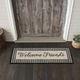 VHC Brands Coir Door Mat, Entry Rug, with PVC Backing, for