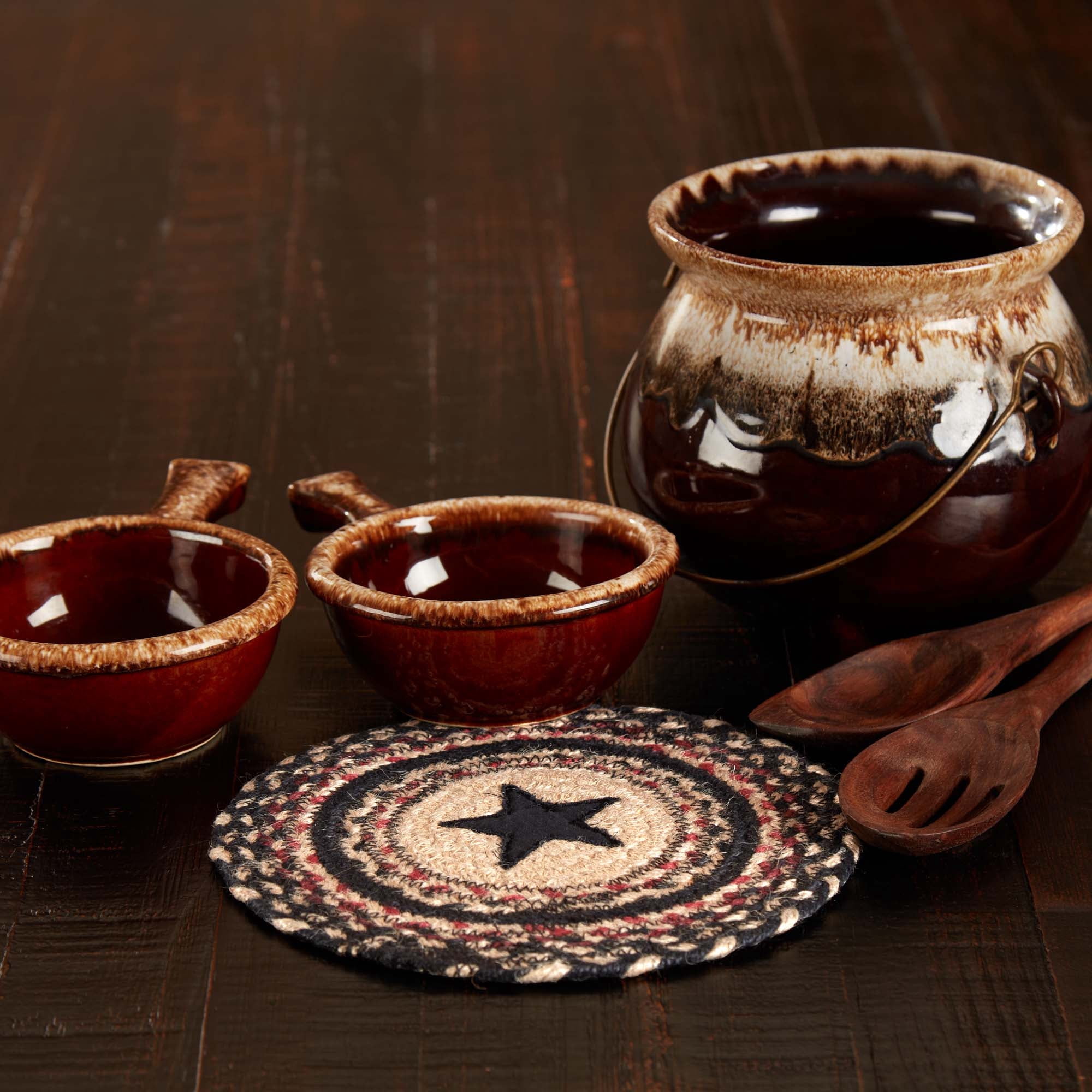 VHC Brands Colonial Star Trivet Hot Pad - Thumbnail 3