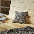 thumbnail image 1 of VHC Brands Custom House Black Tan Jacquard Pillow 9x9, 1 of 3