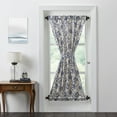 thumbnail image 1 of VHC Brands Dorset, Farmhouse Door Panel Curtain, Floral, Navy, 72x40, 1 of 11