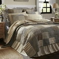 thumbnail image 1 of VHC Brands Farmhouse Bedding-Sawyer Mill Quilt, King 105x95, Charcoal Grey, 1 of 8