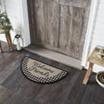 thumbnail image 1 of VHC Brands Finders Keepers Welcome Friends Coir Rug Half Circle 16.5x33, 1 of 5