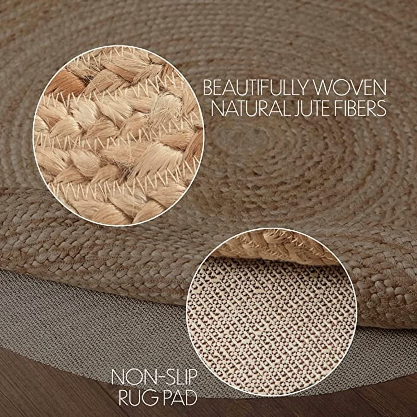VHC Brands Harlow Boho Coastal Farmhouse Natural Fiber Jute Rug, 3 ...