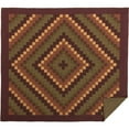 thumbnail image 1 of VHC Brands Heritage Farms, Cotton, 130Wx115L, California King Quilt, Red, 1 of 4