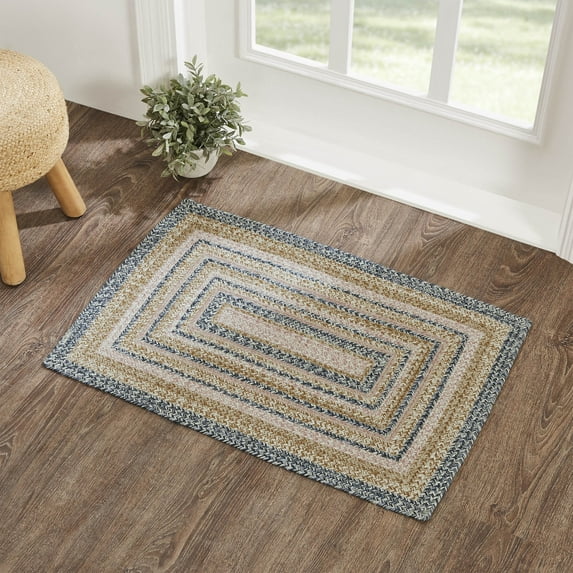 VHC Brands Kaila Jute Rug Rect w/Pad 24x36