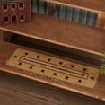 thumbnail image 1 of VHC Brands Kettle Grove Primitive Jute Stair Tread Stencil Stars Border Rectangle Latex 8.5"x27", 1 of 11