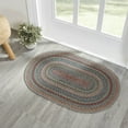 thumbnail image 1 of VHC Brands Multi Jute Rug Oval w/Pad 24x36, 1 of 1