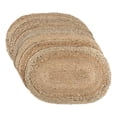 thumbnail image 1 of VHC Brands Natural Jute Kitchen and Dining Table Placemats, Beige, Set of 6, 1 of 5