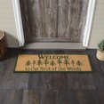 thumbnail image 1 of VHC Brands Neck Of Woods Coir Welcome Rug Rect 17x48, 1 of 5