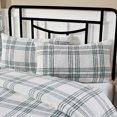 thumbnail image 1 of VHC Brands Pine Grove Plaid King Sham, Green, 21x38, 1 of 6