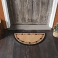 thumbnail image 1 of VHC Brands Pip Vinestar Coir Rug Half Circle 16.5x33, 1 of 5