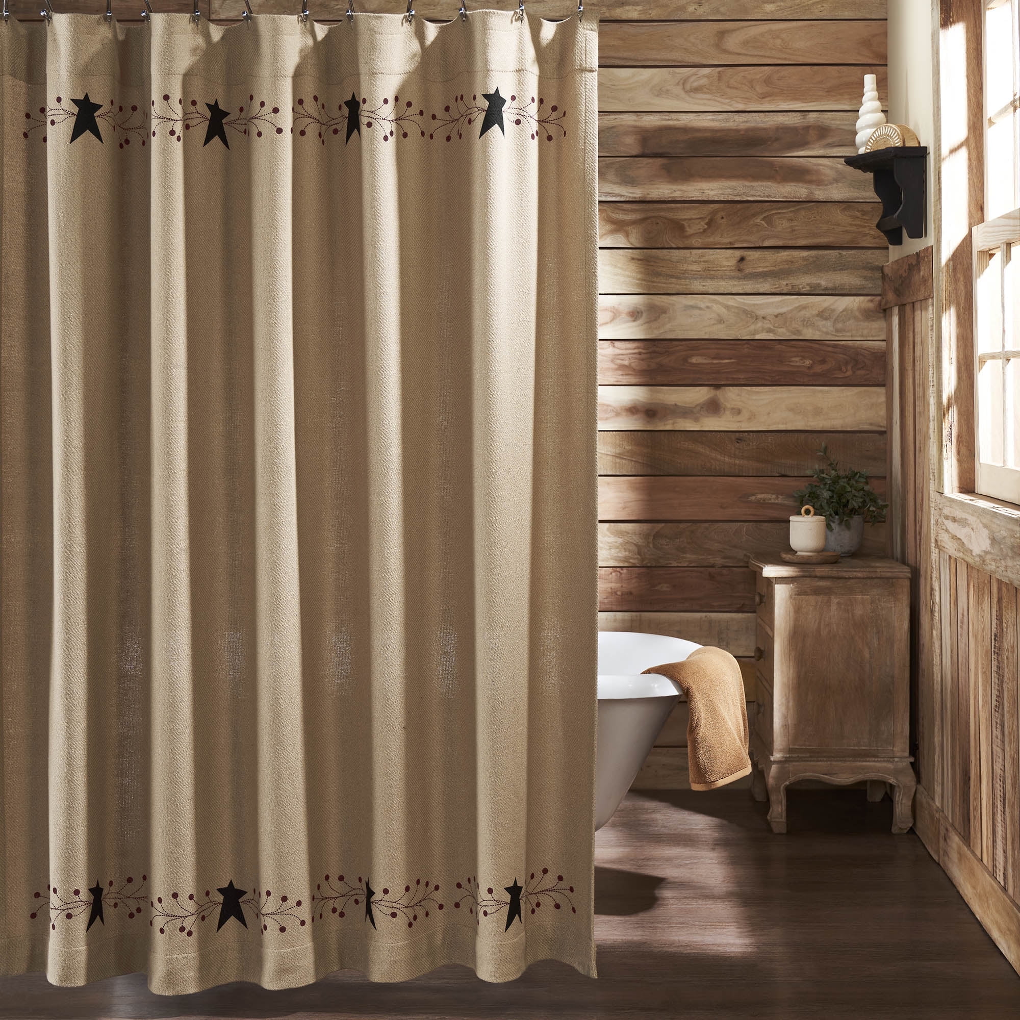 VHC Brands Pip Vinestar Shower Curtain - Thumbnail 3