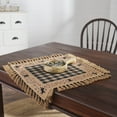 thumbnail image 1 of VHC Brands Pip Vinestar Table Topper 20x20, Kitchen and Dining Room Decor, Tabletop Accessory, Cotton, Pip Vinestar Collection, Square 20x20, Natural, 1 of 3