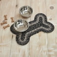 thumbnail image 1 of VHC Brands Sawyer Mill Black White Indoor/Outdoor Small Bone Rug 11.5x17.5, 1 of 6