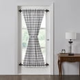 thumbnail image 1 of VHC Brands, Sawyer Mill Black Plaid Door Panel 72x40, 1 of 5